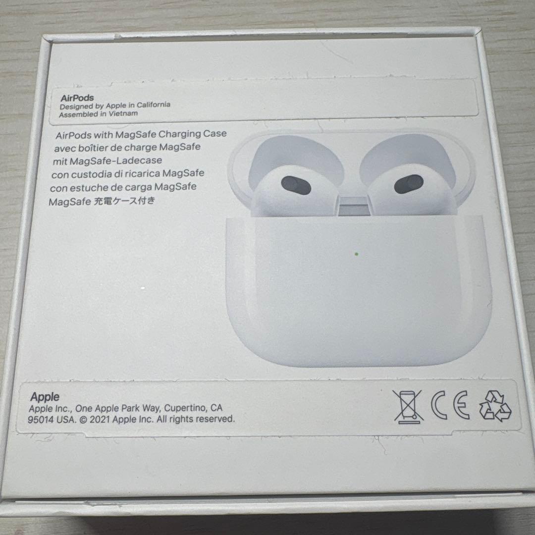 AirPods第三世代 本体&左イヤホン&充電ケーブル