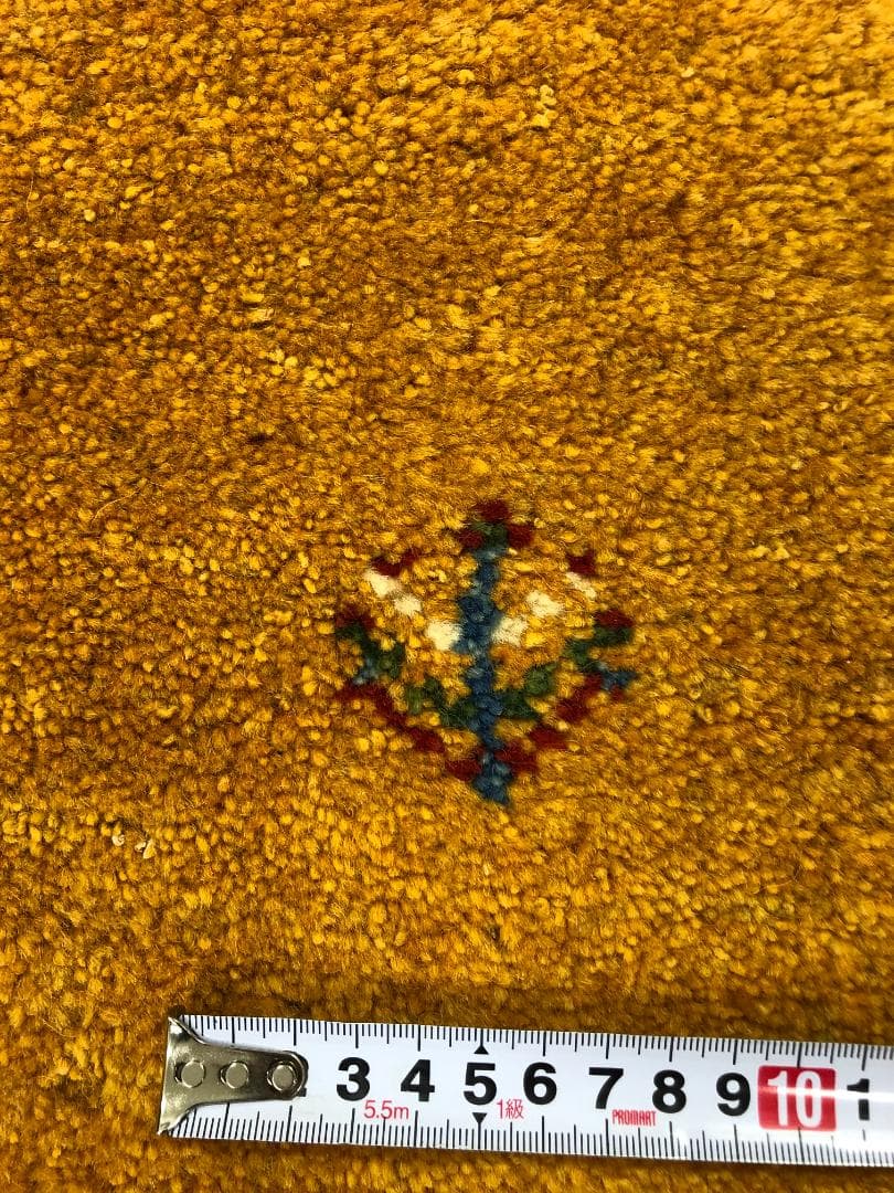 ギャベ イラン産 167×243 黄 K-30