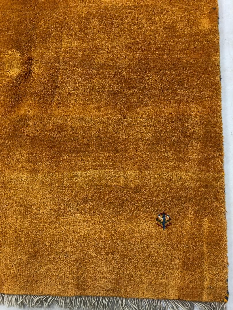 ギャベ イラン産 167×243 黄 K-30