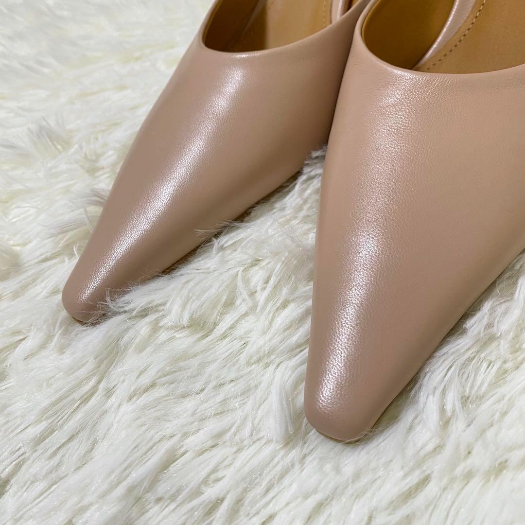 【試し履きのみ】pippichic ポインテッドトゥミュール Mimoza 37