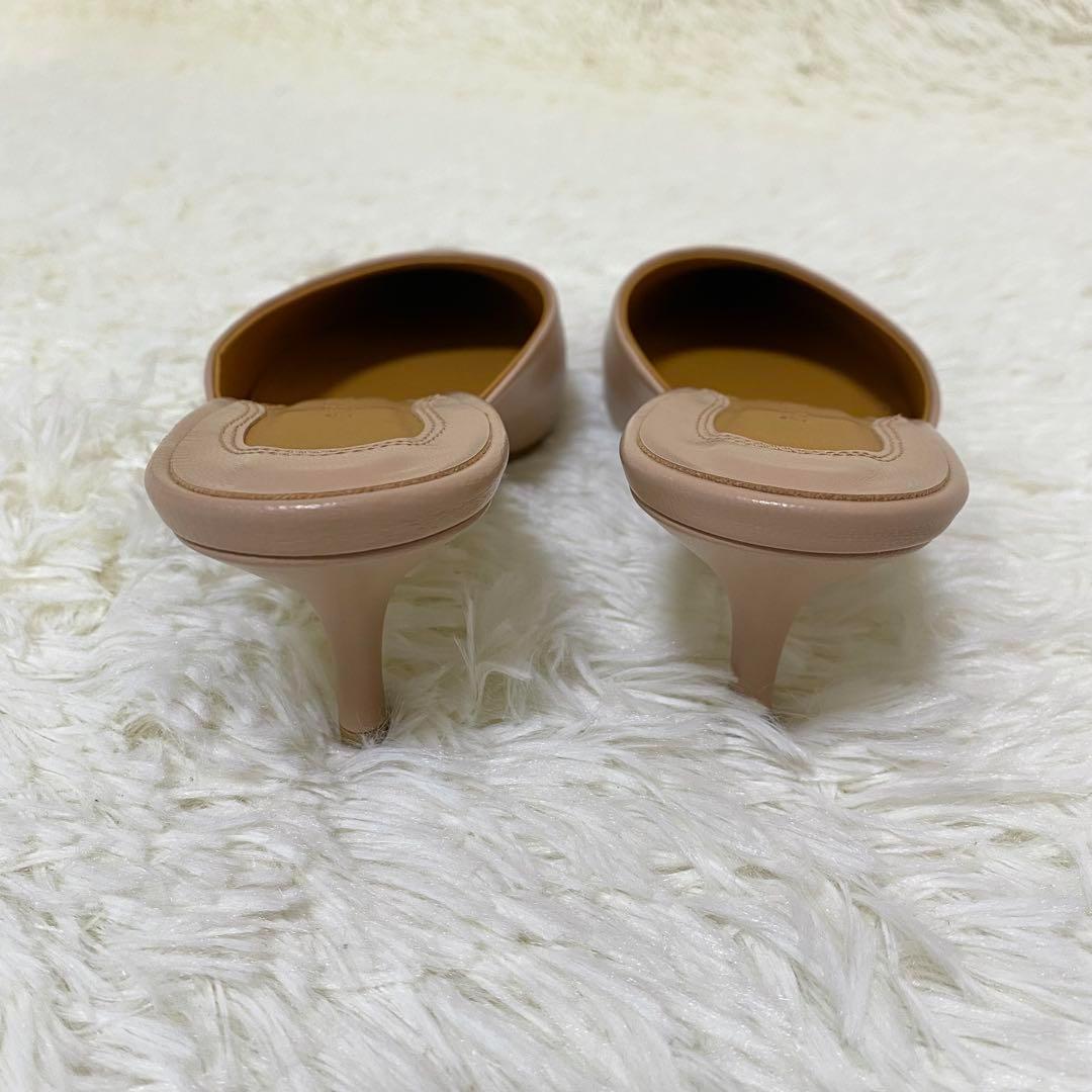 【試し履きのみ】pippichic ポインテッドトゥミュール Mimoza 37