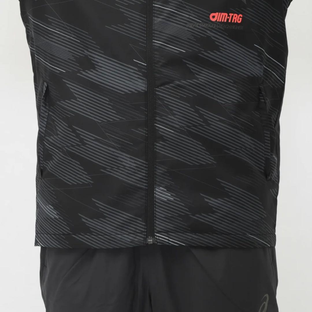 新品 アシックス AIM-TRG裏トリコットグラフィックウィンドブレーカー M
