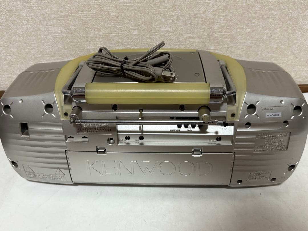 完動品 KENWOOD MDX-F3 CD MD AM/FMラジオ　ラジカセ