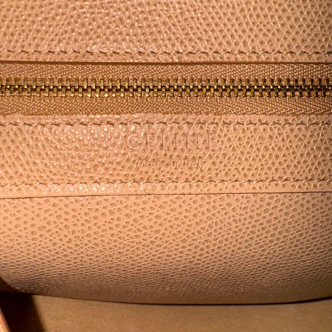 大人気✨セリーヌ バーティカルカバ スモール 2way レザー バイカラー