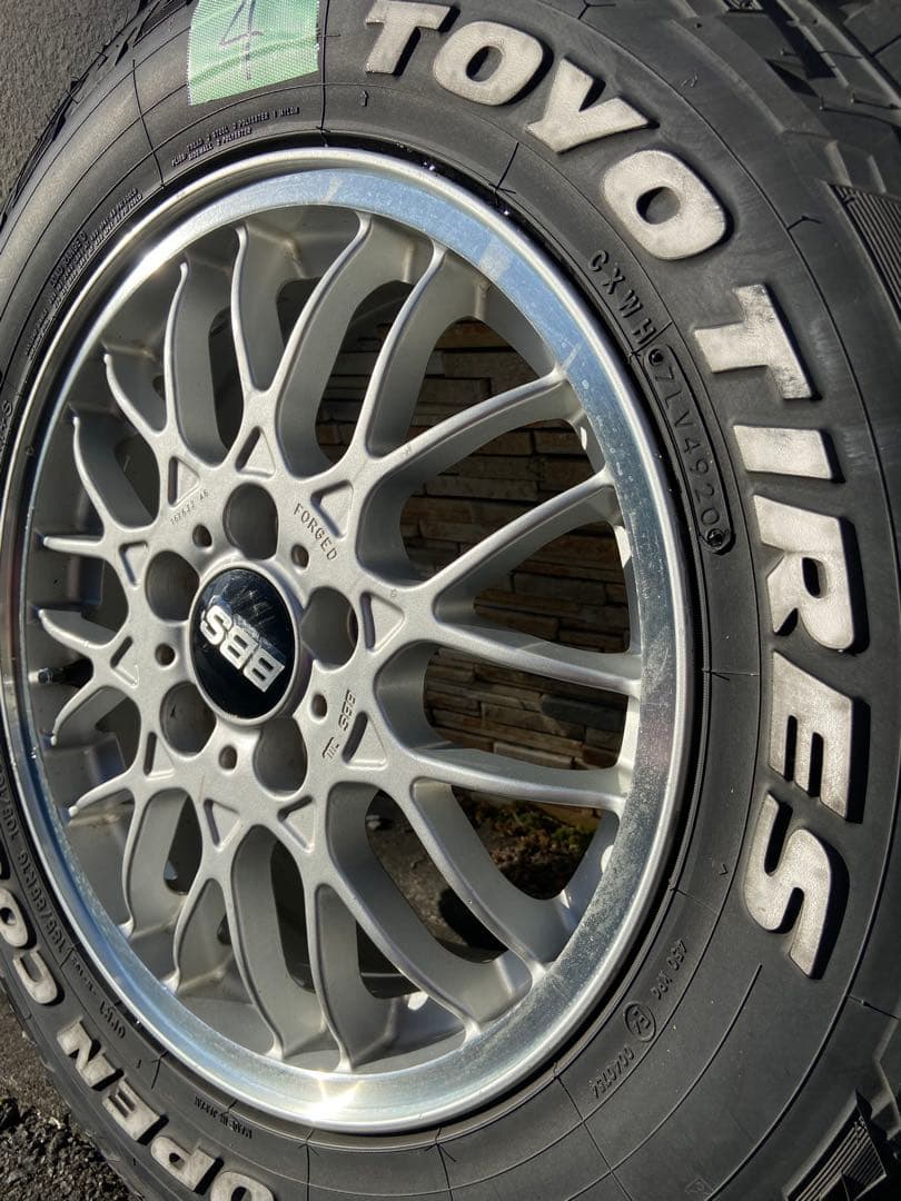 三菱純正BBSホイール&OPEN COUNTRY R/T 16インチ 4本セット