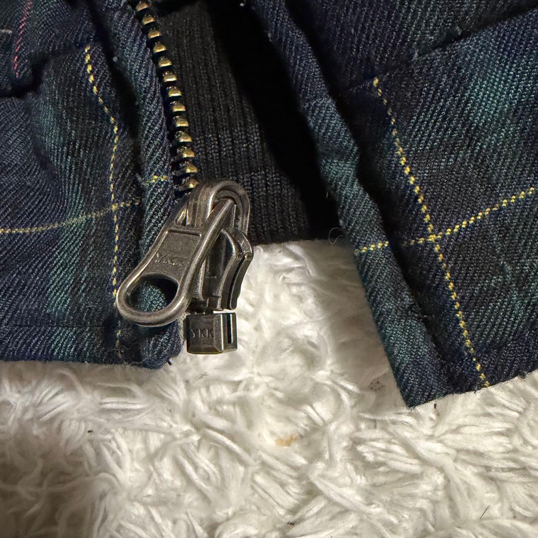 1621　フレッドペリー　キルティングジャケット　リバーシブル　ブラックウォッチ