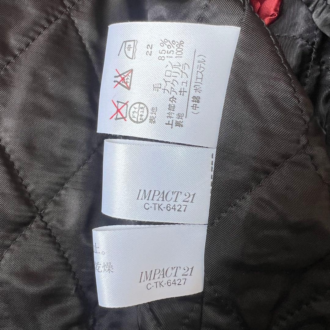 【極美品】RALPH LAUREN ウールコート チェック ダブル ベルト付き