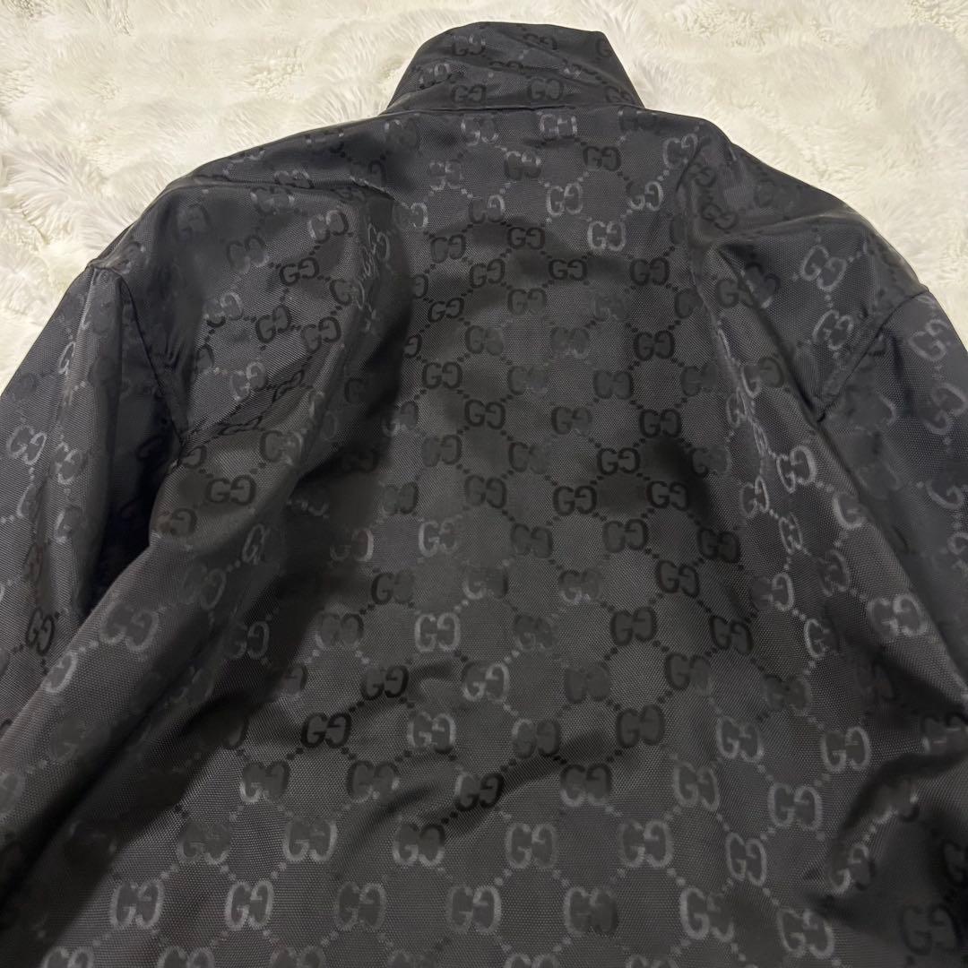 GUCCI GG総柄 定価30万超 ナイロンジャケット メンズ48