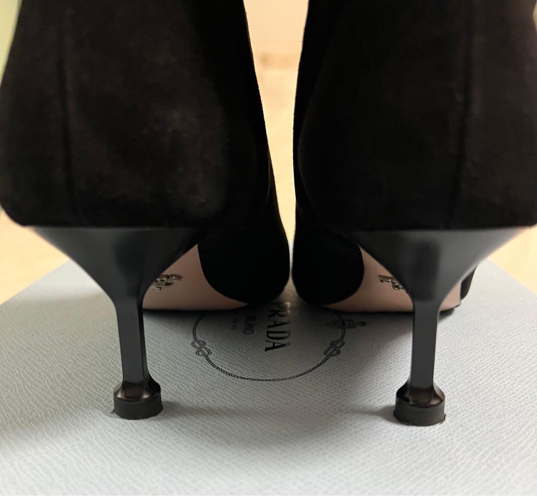 【Michael様】極美品！PRADA プラダ CAMOSCIO ショートブーツ