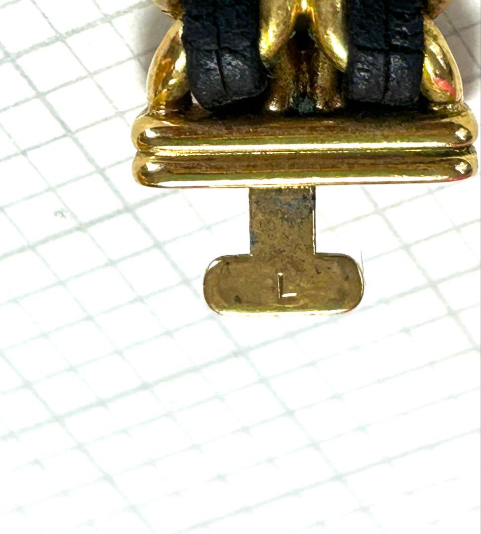 な*ん様 CHANEL ゴールド ブラック オクタゴナル時計　シャネル