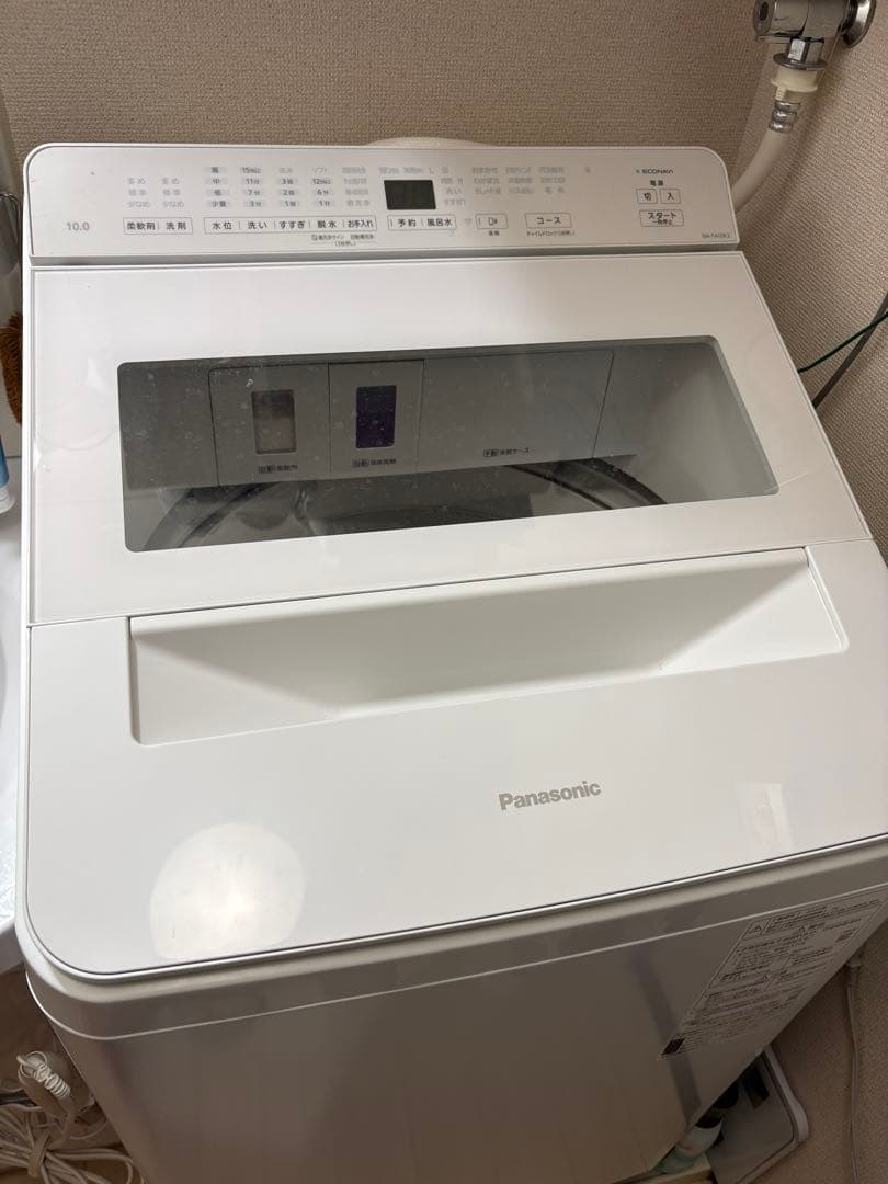 【美品】Panasonic 10kg縦型洗濯機 2024年式