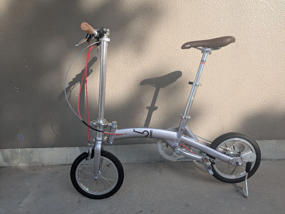 ★メンテナンス済★5Links 3s シマノ内装nexus 折りたたみ自転車