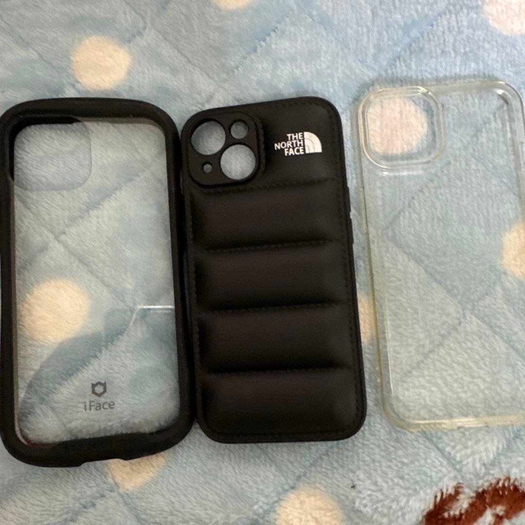 Apple iPhone 13 ミッドナイト　ケース３個付き