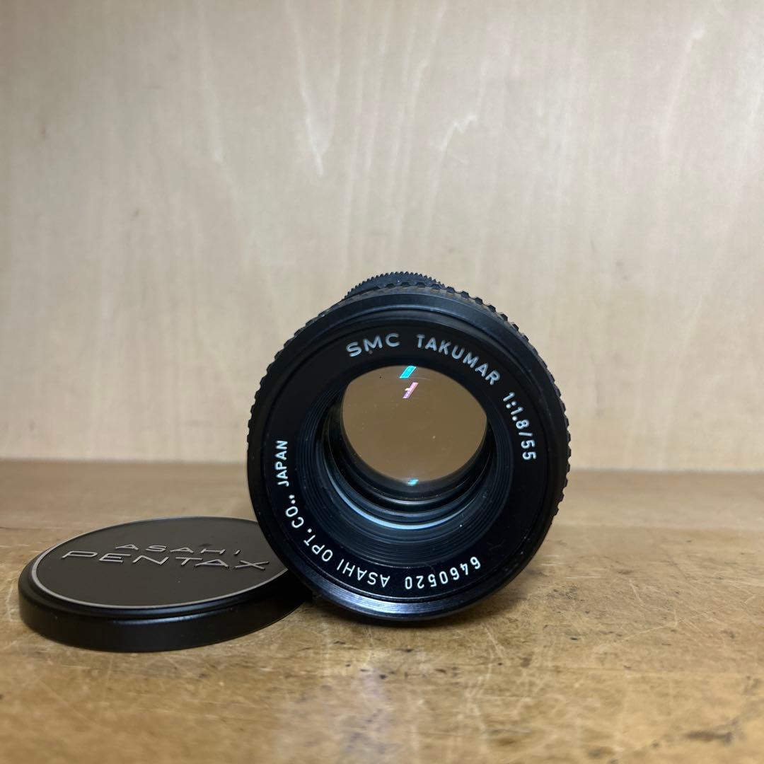 Pentax SPF+SMC Takumar 55 f1.8 完動極美品