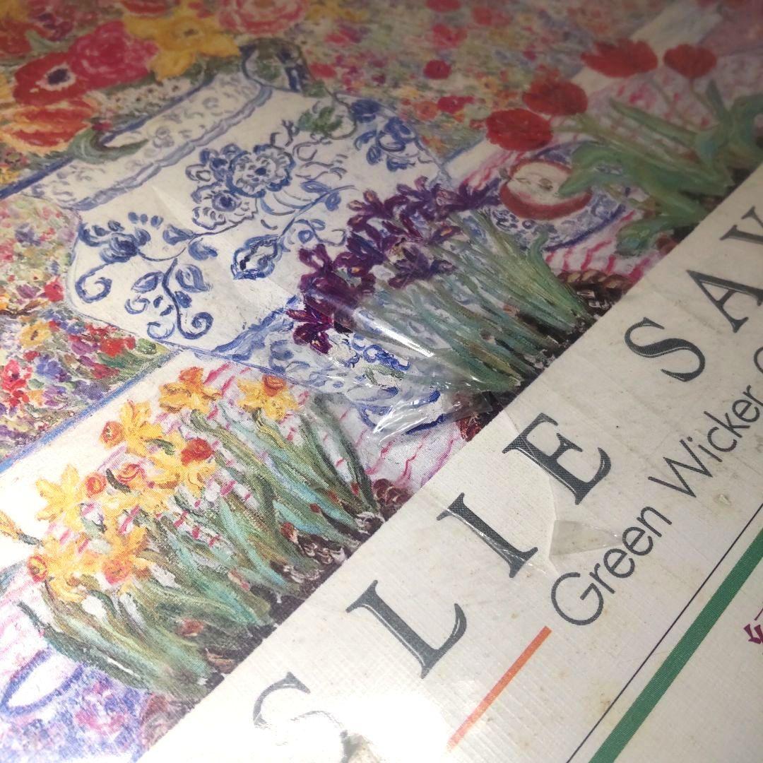 専用 未開封 レスリー・セイヤー 緑のイスと花 ジグソーパズル 1020ピース