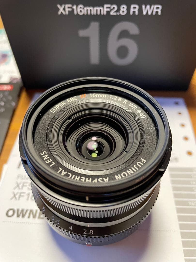 FUJINON XF16mmF2.8 R WR 単焦点レンズ