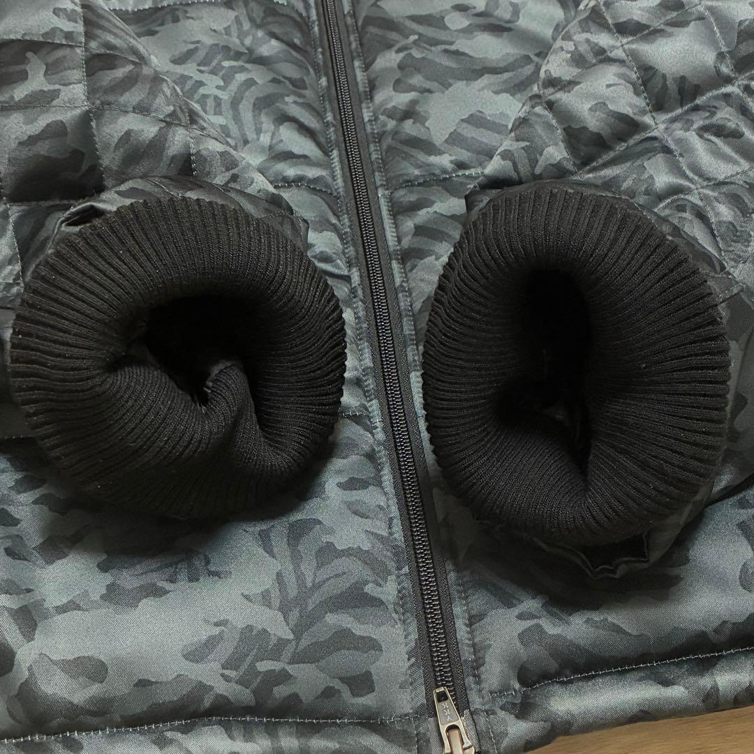 【ゴルファー必見】カールカナイ　中綿ジャケット ベスト2way XL 迷彩