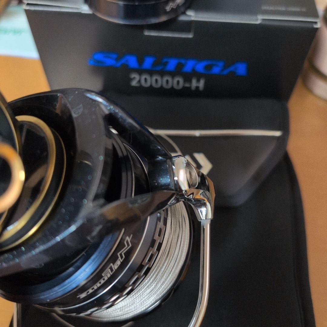 20ソルティガ 20000H パワーハンドル23000スプール２個月末セール価格