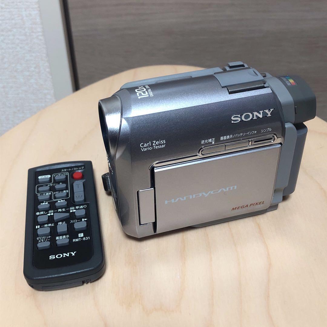 SONY DCR-HC40 miniDVビデオカメラ 録画再生可能 現状渡し