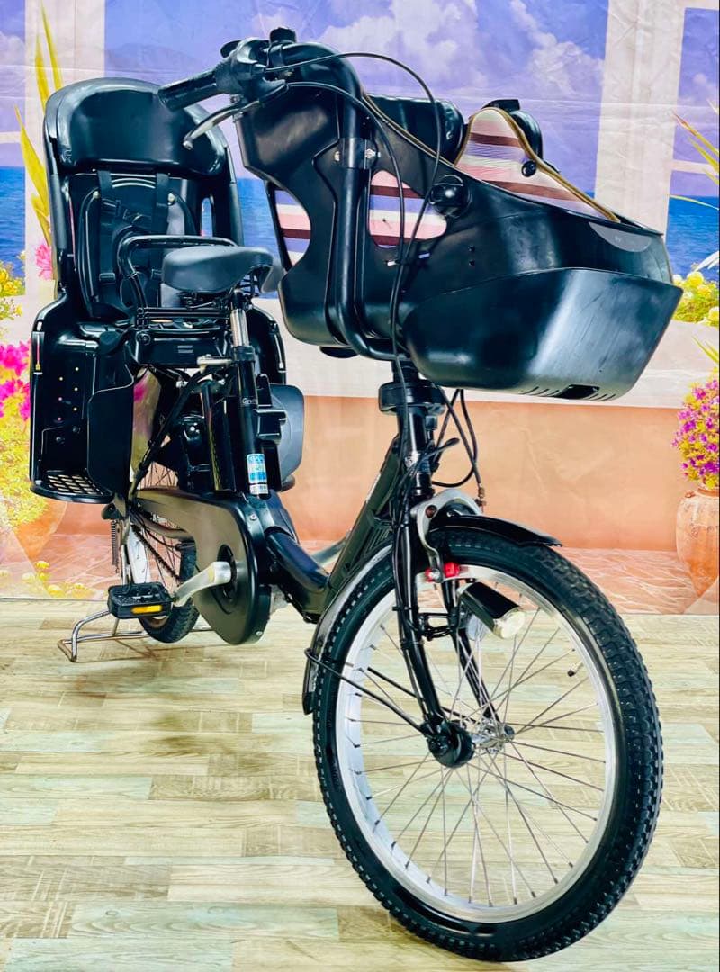 限定価格！ギュット⭐️12AH！パナソニック子供乗せ電動アシスト自転Y2635