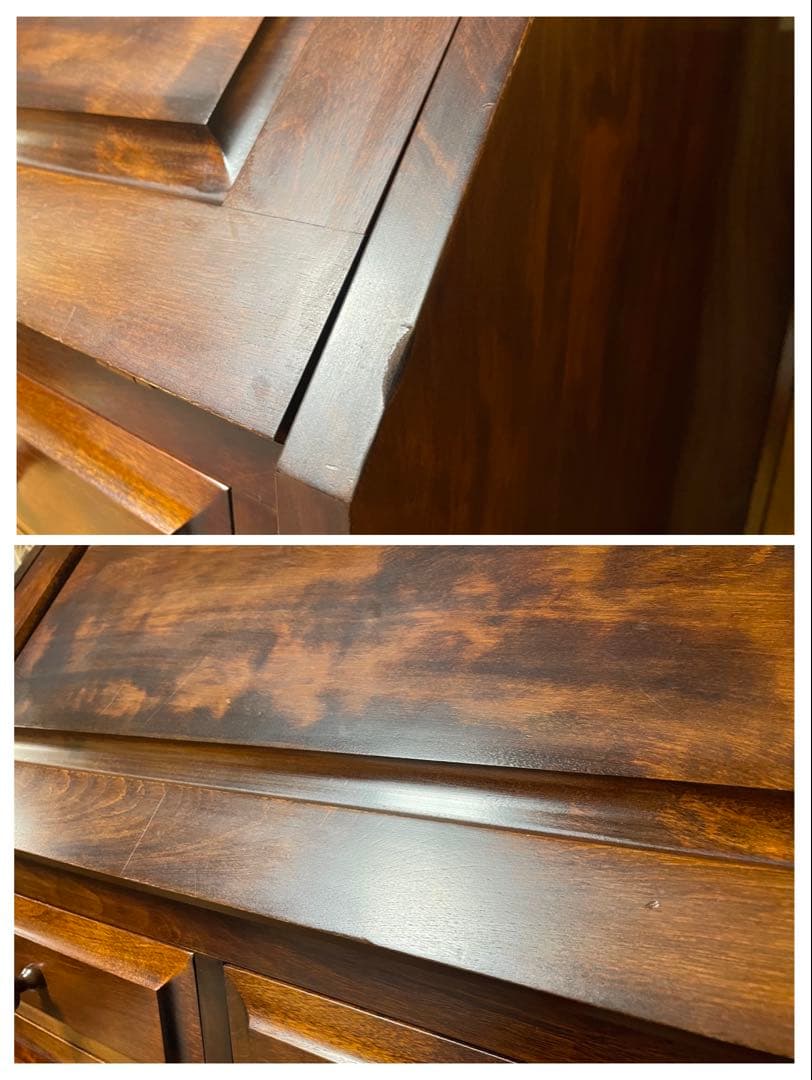 ライティングビューロー/デスク/ジャパンビンテージ/アンティーク/旭川家具/民芸