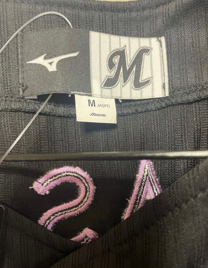 千葉ロッテマリーンズ　2022 BSWユニフォーム佐々木朗希Mサイズ