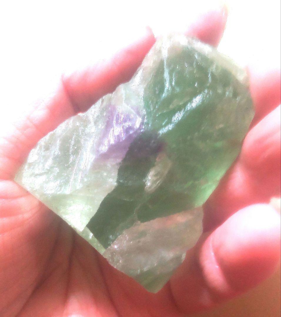 ❣️オマケ❣️原石2個セット♥バイカラー✨♥幻想的♥✨フローライト♥原石セット♥