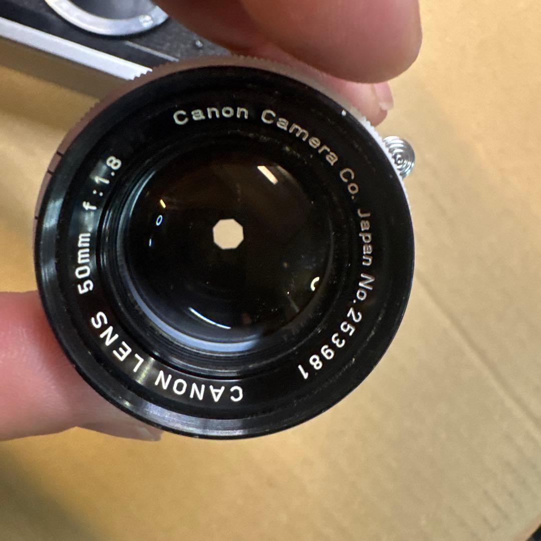 Canon P レンジファインダーカメラ 53mm ビンテージ