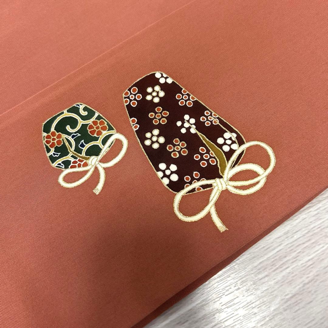 H*S様 O-436 名古屋帯 名古屋仕立て 九寸 正絹 着物