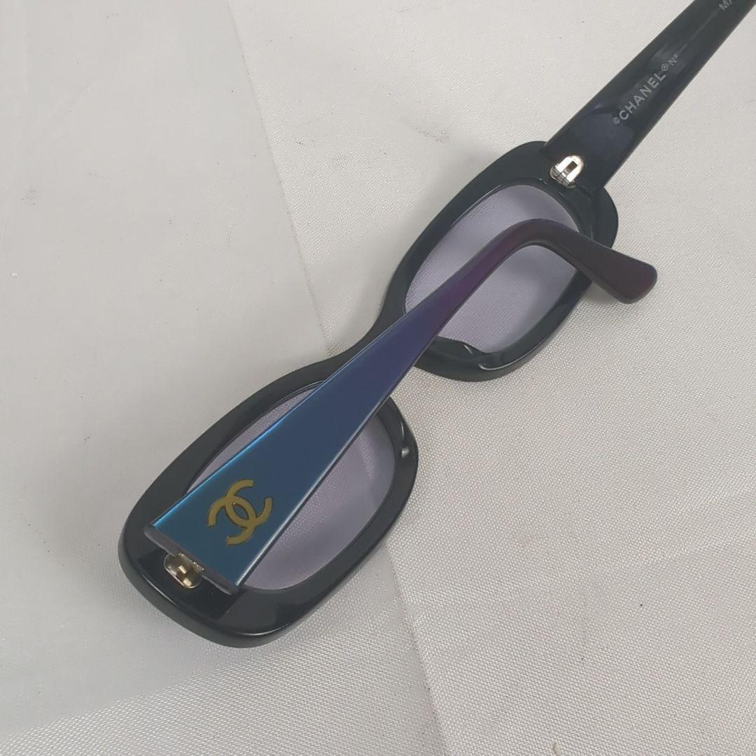 CHANEL シャネル サングラス ココマーク ブルー