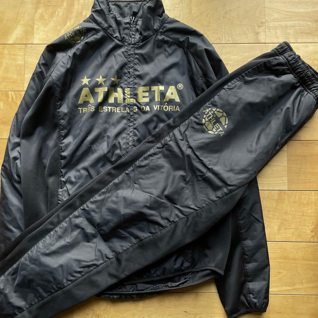 巻きさん専用ATHLETAアスレタ中綿ウインド上下セットアップMサイズ