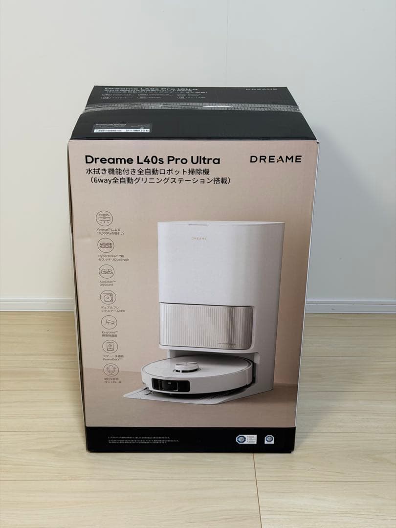 極美品◆Dreame L40s Pro Ultra ロボット掃除機