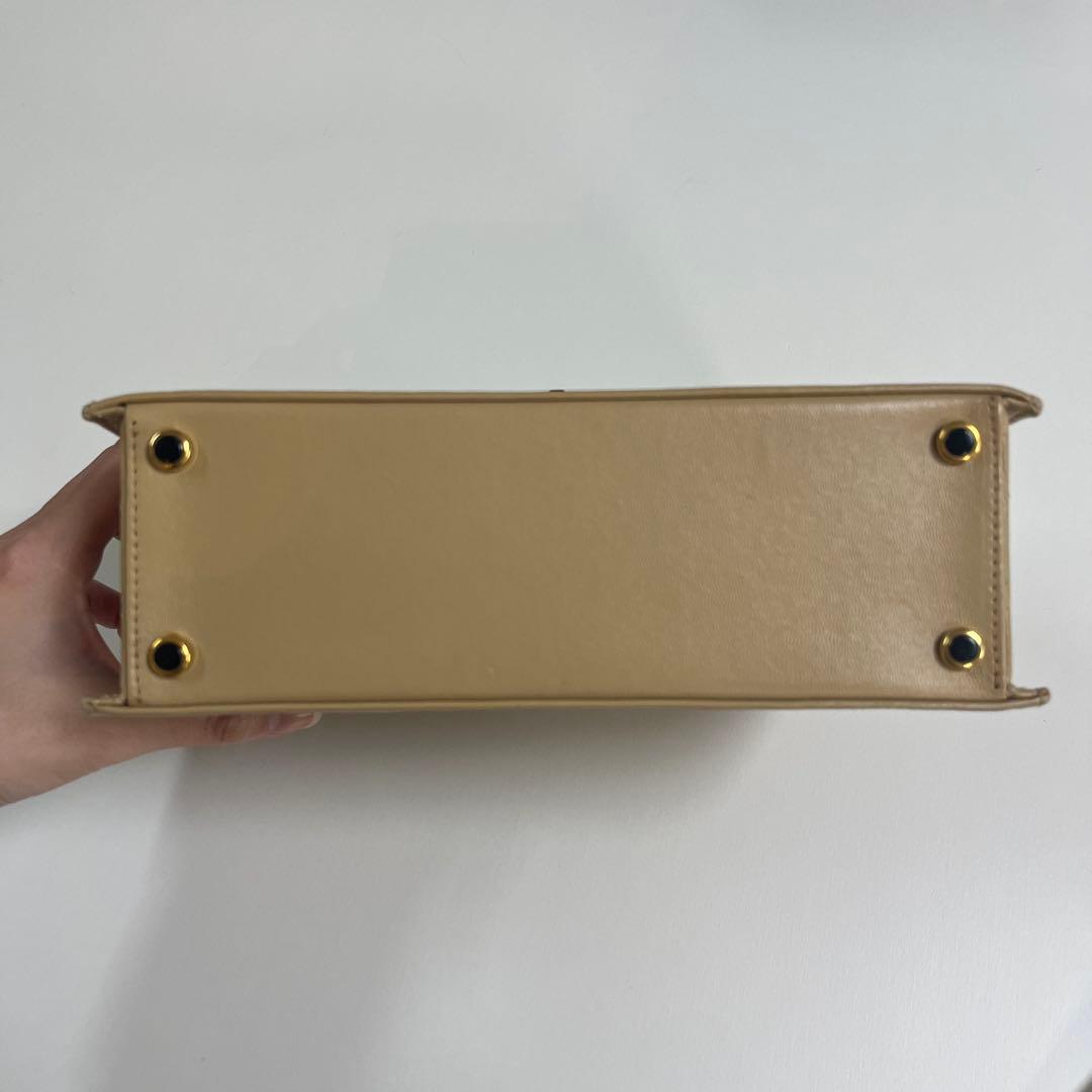 CHANEL チェーンバッグ マトラッセ ベージュ 正規品 ヴィンテージシャネル