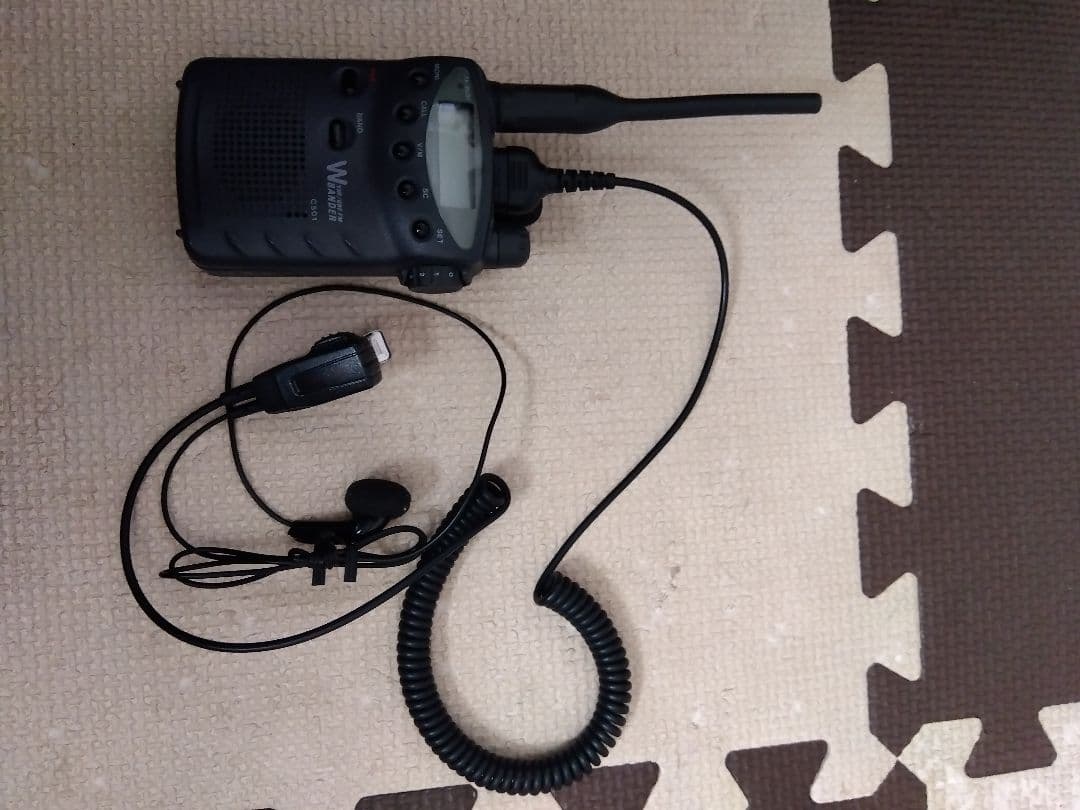 イヤホンマイク・スピーカー付きスタンダード　C501受信改造済（現状）