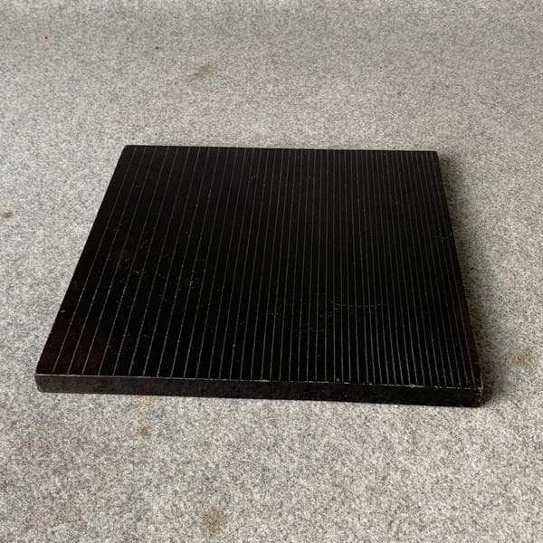 野々田式炭型電熱器面取風炉410W敷板付 [B34175]