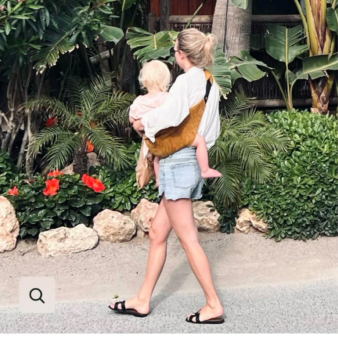 お値下げ！WILDRIDE コーデュロイ抱っこ紐 ベージュ