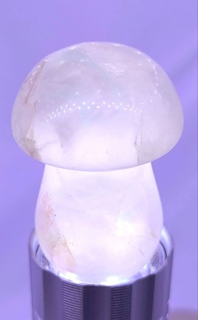 イエロー フローライト　きのこ　3点セット　キャンディ　幸運　長寿　再生