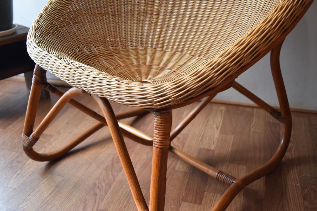 1人掛けソファ Old Rattan Chair