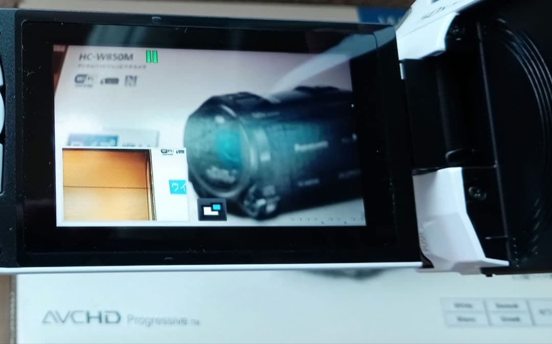 【美品、動作確認済み】高性能ビデオカメラ パナソニック HC-W850M-W