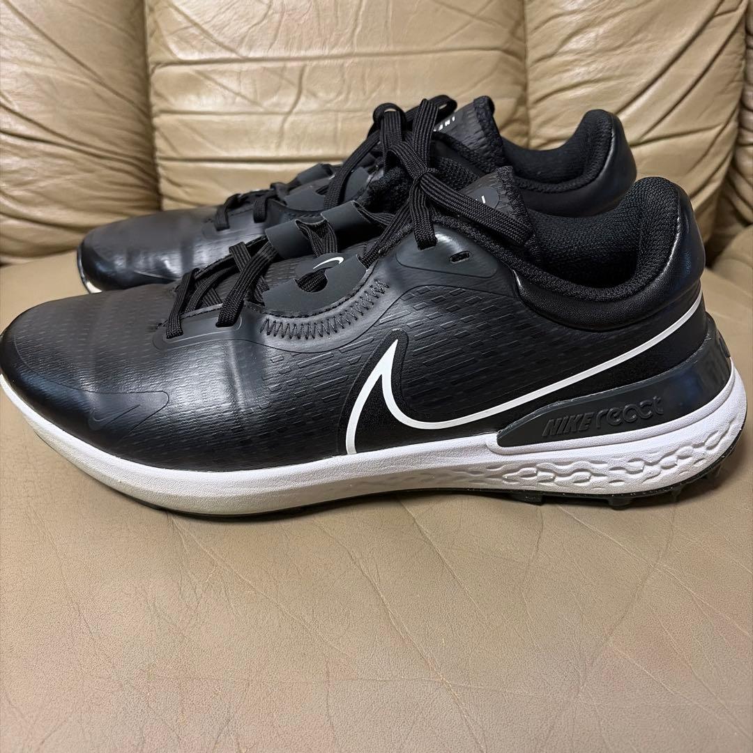【中古美品】NIKEGOLF INFINITY PRO 2 ブラック系27.5㎝