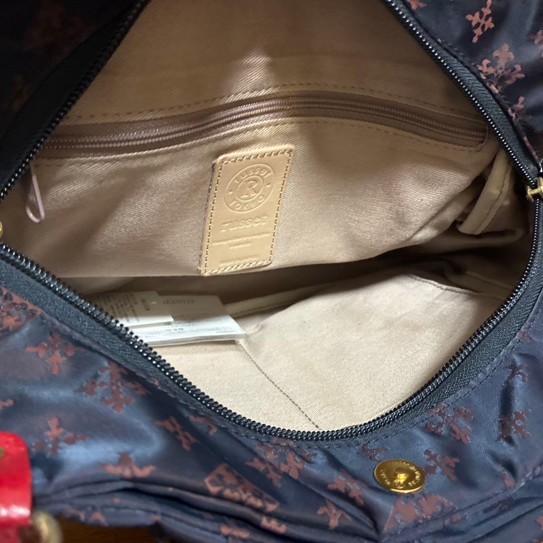 【美品】russet ラシット ナイロン レザー 2WAY ショルダーバッグ