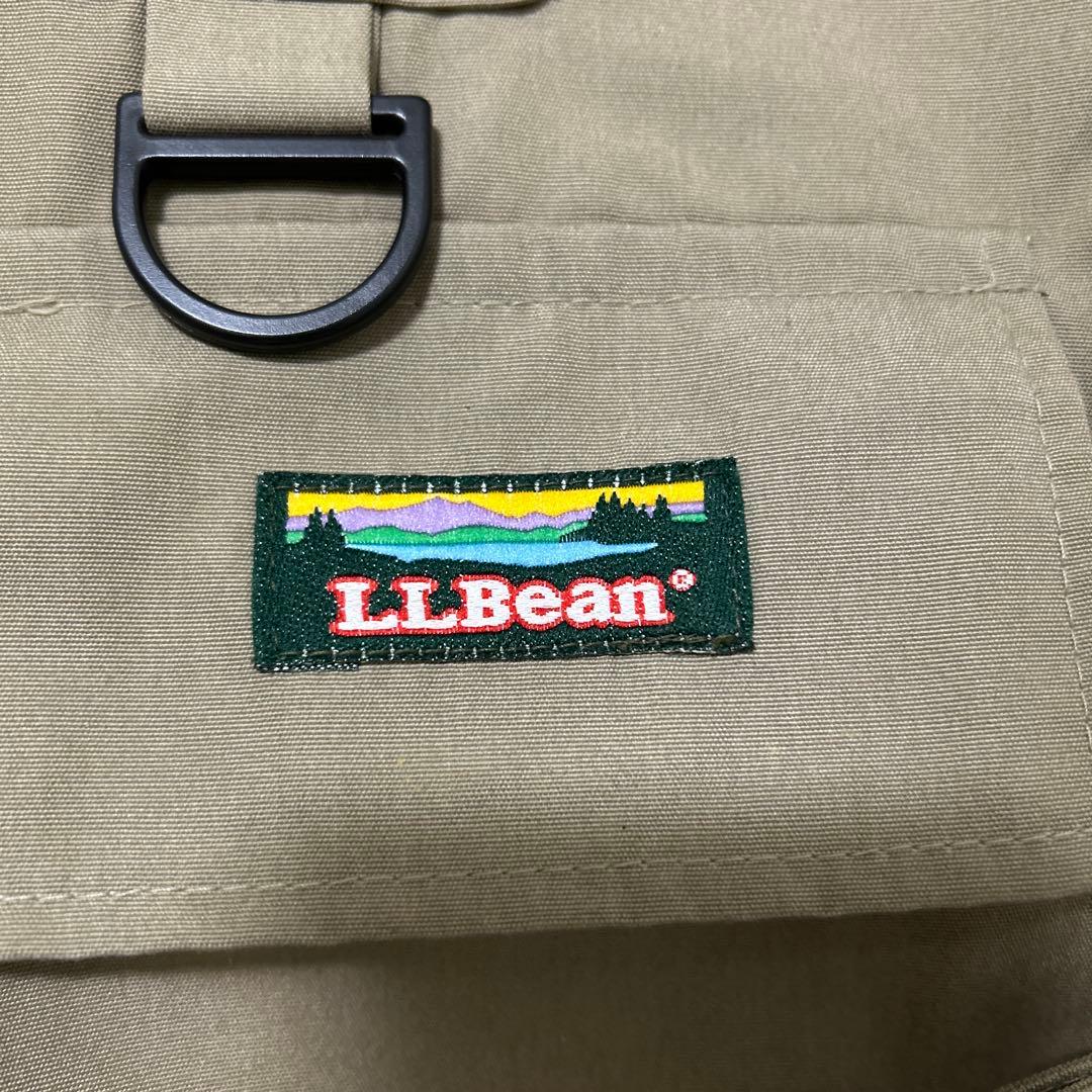 【ヴィンテージ】80s L.L.Bean ベージュ フィッシングドアベスト　古着