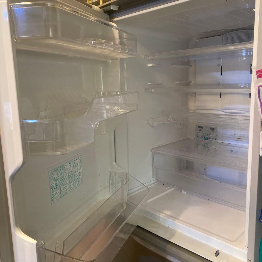 【ジャンク品】SHARP ノンフロン冷凍冷蔵庫 SJ-W352D-N