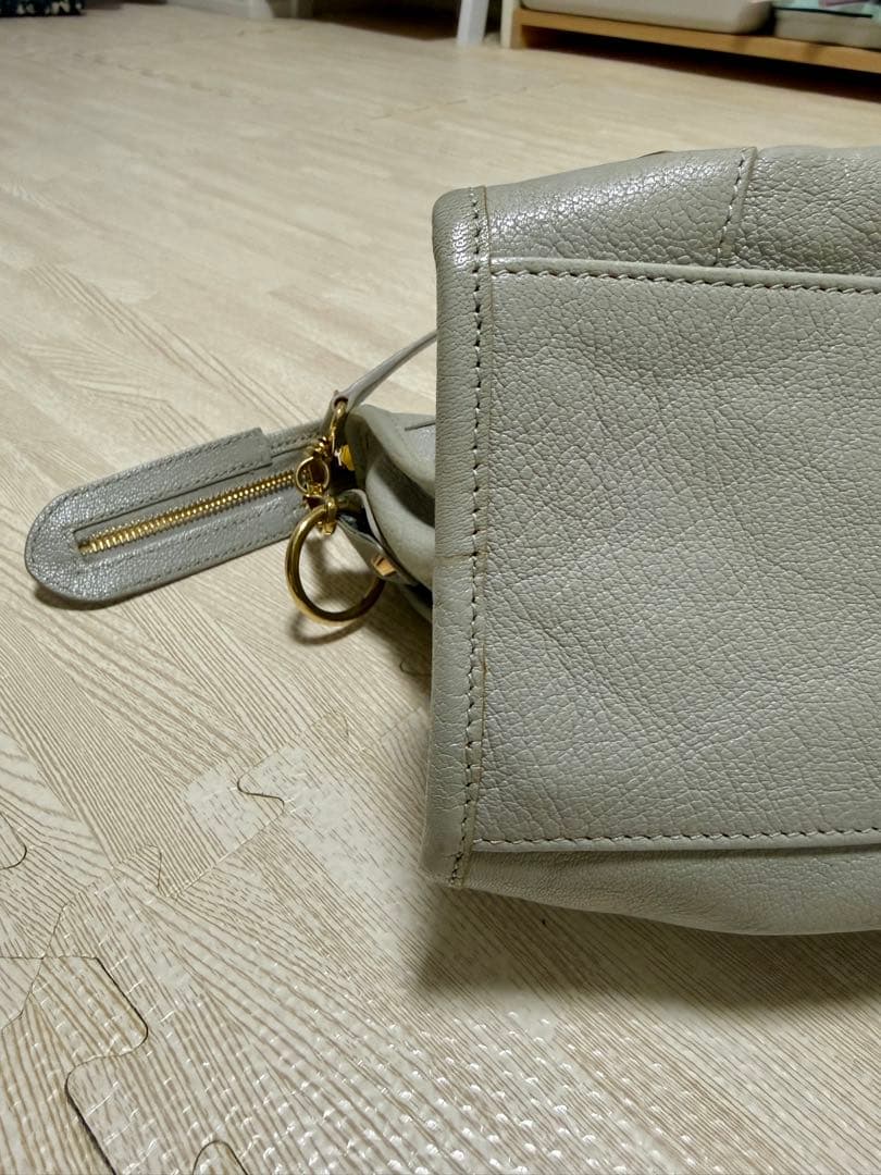 週末値下バレンシアガ クラシック メタリックエッジ シティ 2way グレージュ