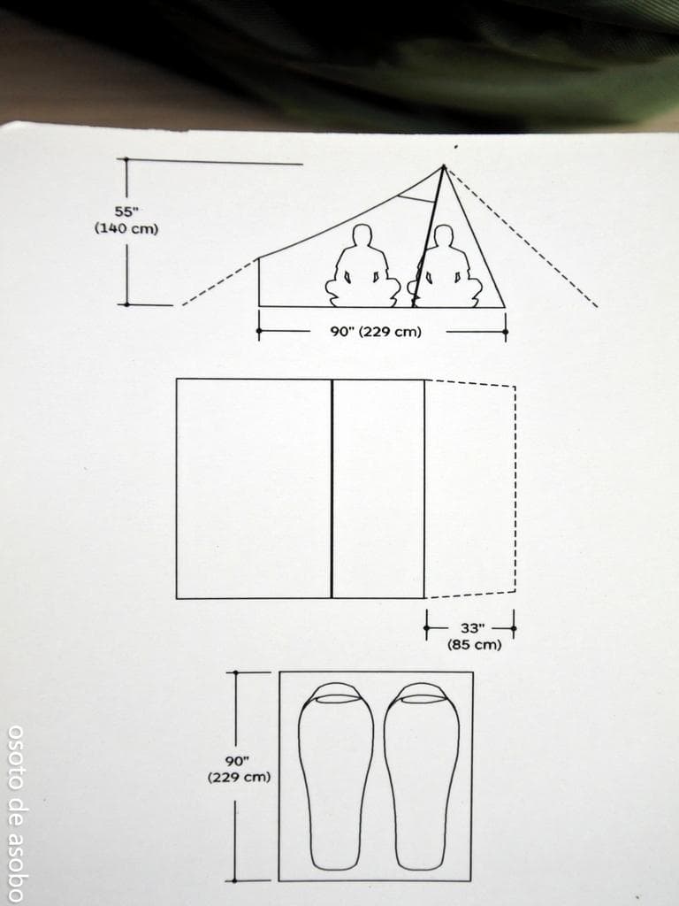 マーモット 2人用 テント マンティス グリーン 跳ね上げポール付属 キャンプ