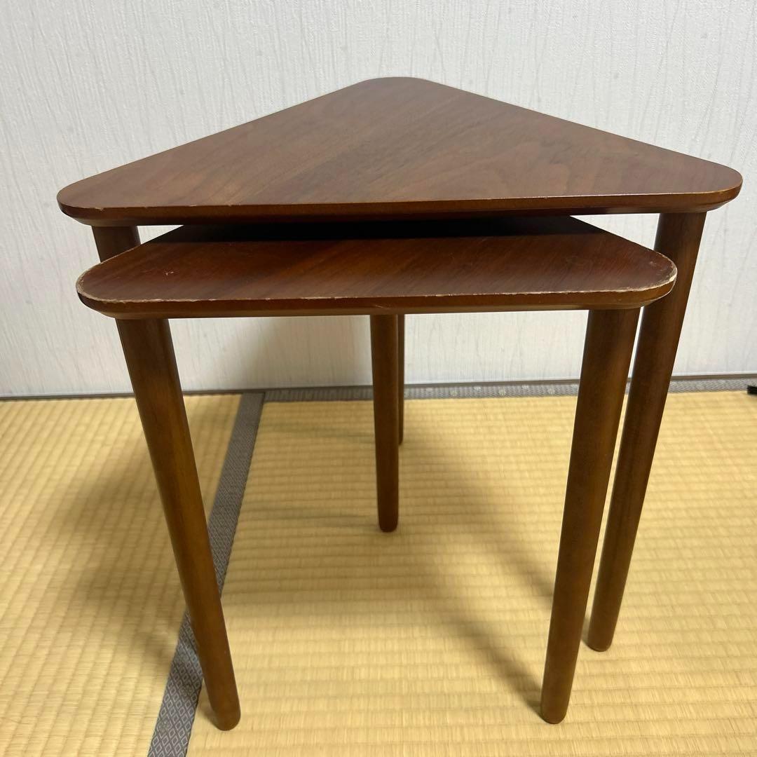 ネストテーブル　大小2個セット　サイドテーブル