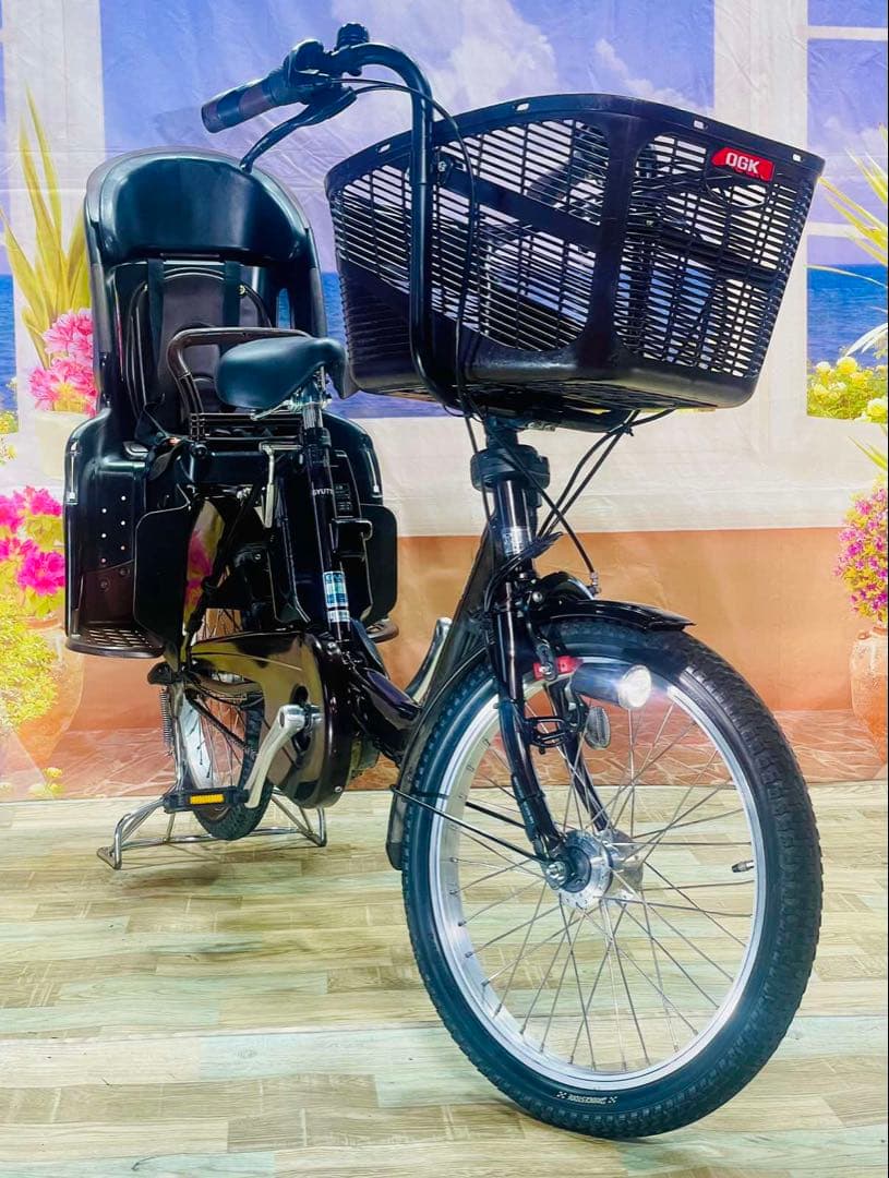 パナソニックギュット⭐️13AH！子供乗せ電動アシスト自転車Y3260