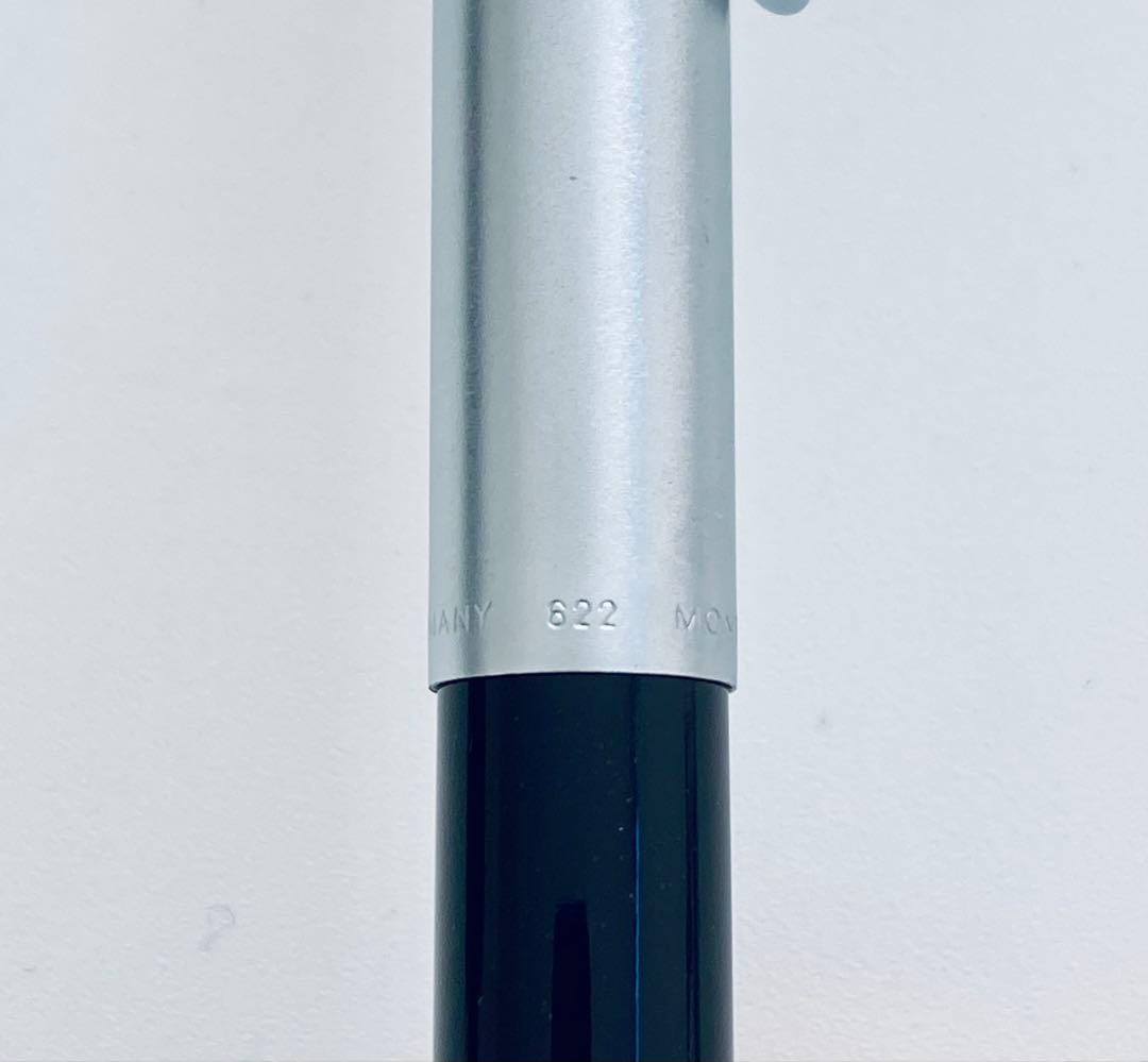 レア◆モンブラン 高級万年筆 ♯622Junior MONTBLANC シルバー