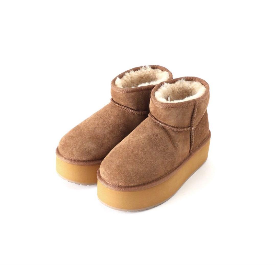 EMU/エミュー STINGER MICRO FLATFORM ムートンブーツ