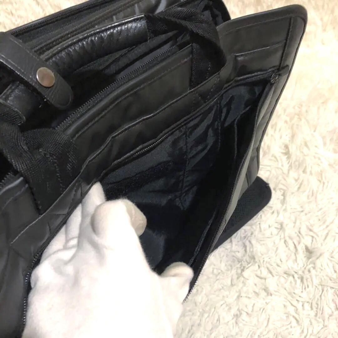未使用級✨ポーター　 2way ビジネスバッグ　 ショルダーバッグ ブラック
